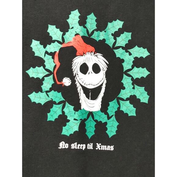 Disney Nightmare Before Christmas Sweatshirt Sequins Jack Skellington Womens M - Picture 4 of 7